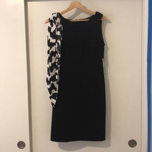 Black Tahari Petite Dress